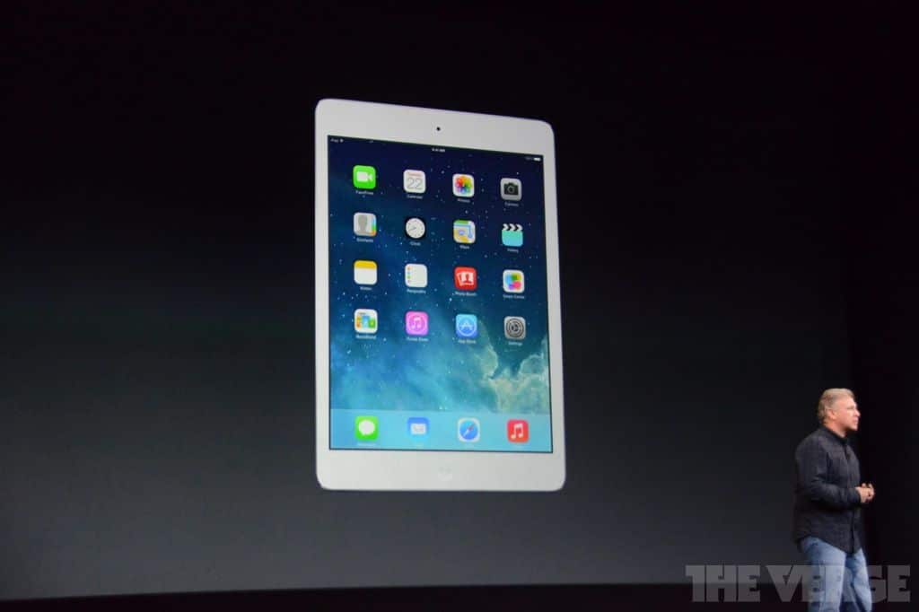 Presentasjon av iPad direkte og direkte