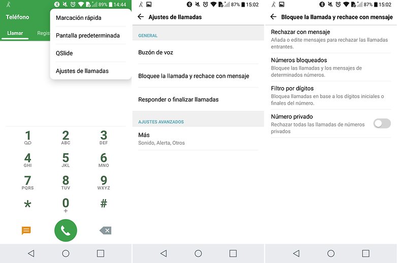 AndroidPIT blokkerer lg-kontakter