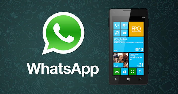 WhatsApp 2.16.44 para Windows Phone mejora la interfaz
