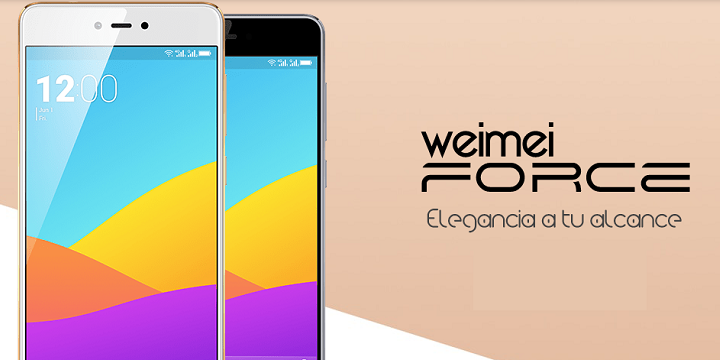 Weimei Force, un gama media con pantalla 2.5D