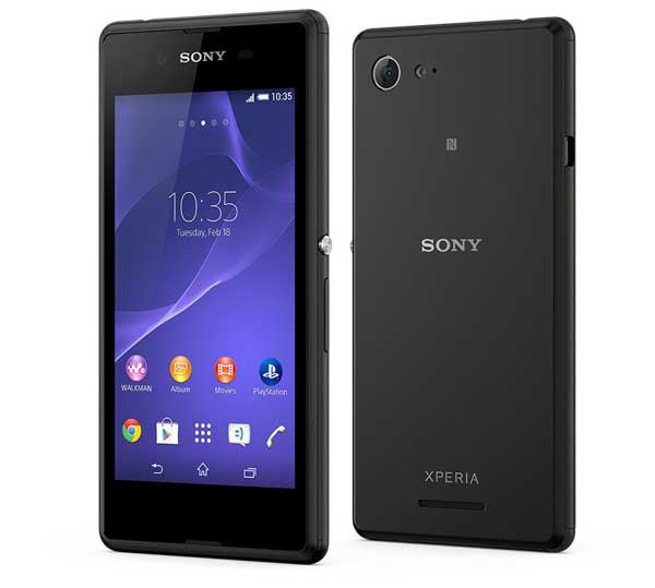 Bilde - Sony Xperia E3, den rimelige 4G-smarttelefonen er offisiell