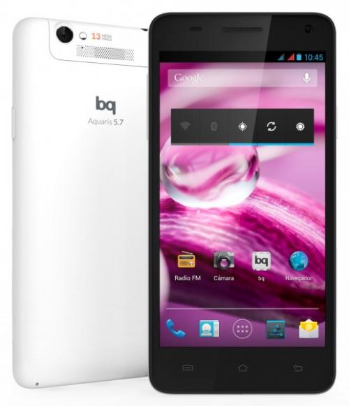Bilde - bq Aquaris 5.7, den nye smarttelefonen til det spanske merket