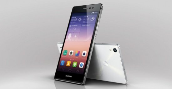 Bilde - Prisene pÃ¥ Huawei Ascend P7 med Vodafone, Orange og Yoigo