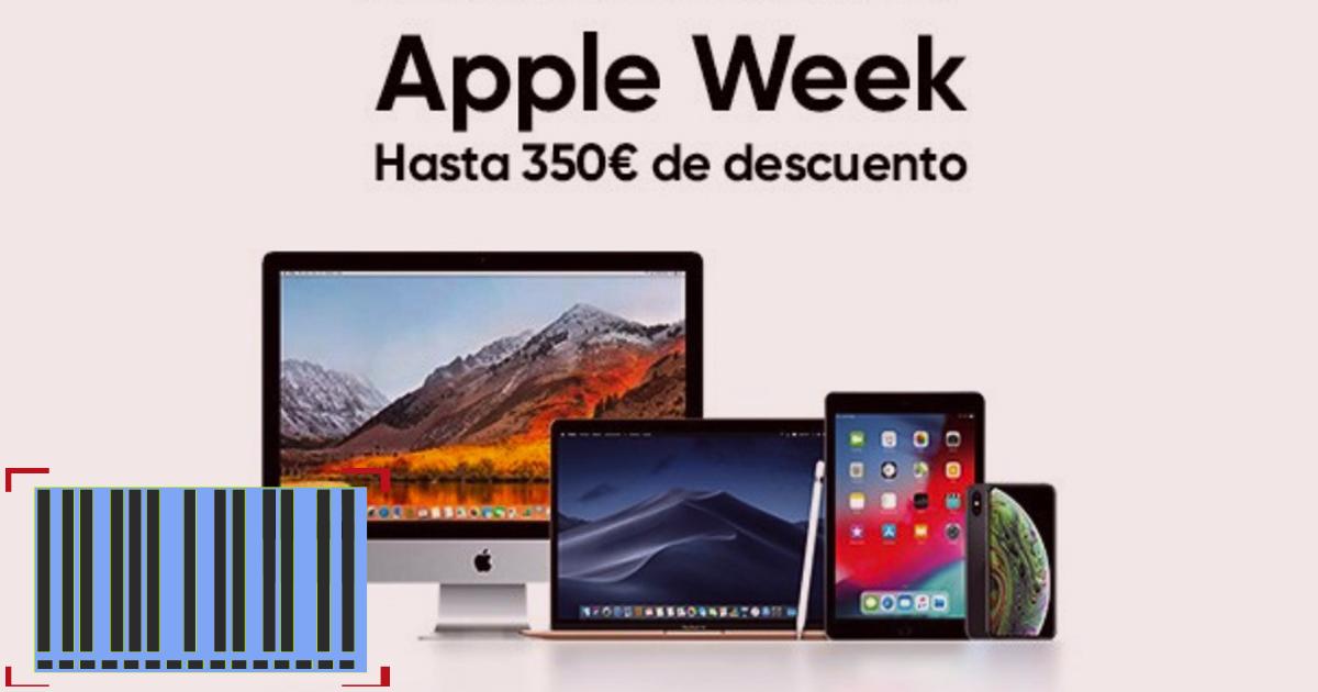 apple week descuentos