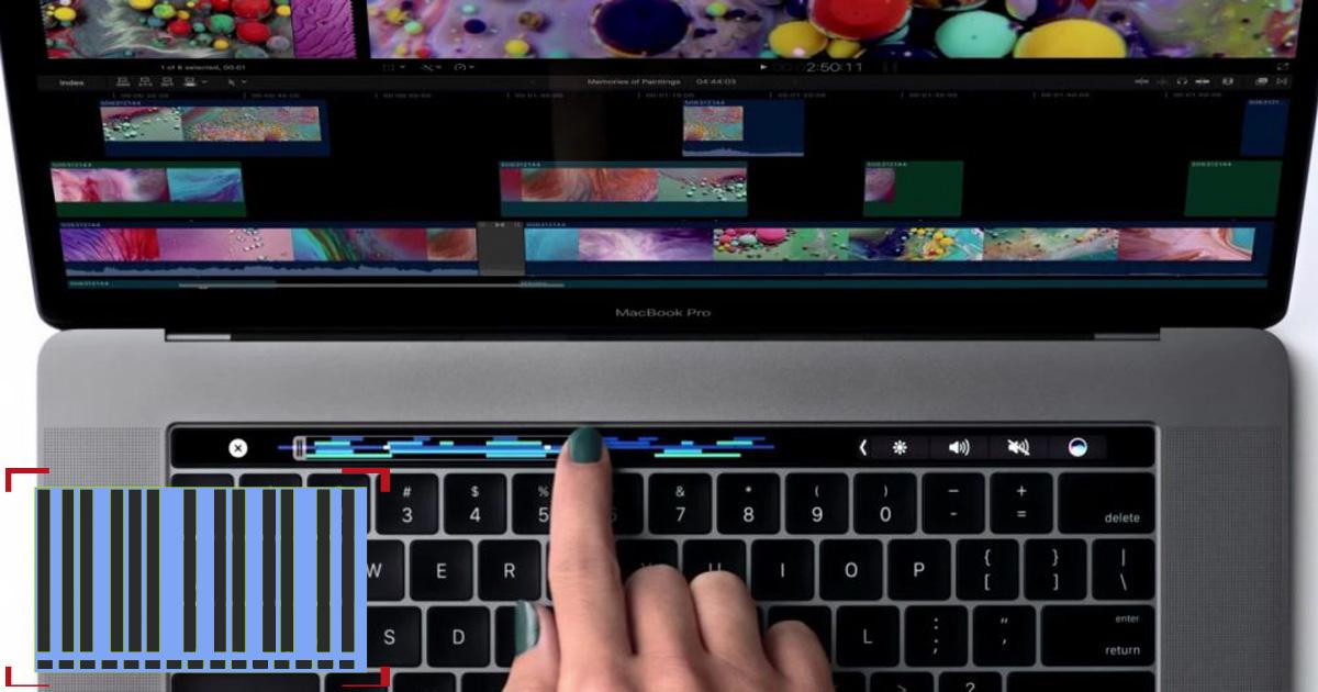 Prøv den nye berøringslinjen på MacBook Pro på iPad