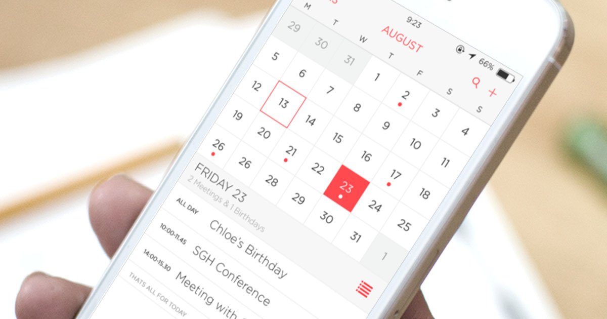 IOS-kalender for iPhone og iPad: hvordan du får mest mulig ut av det