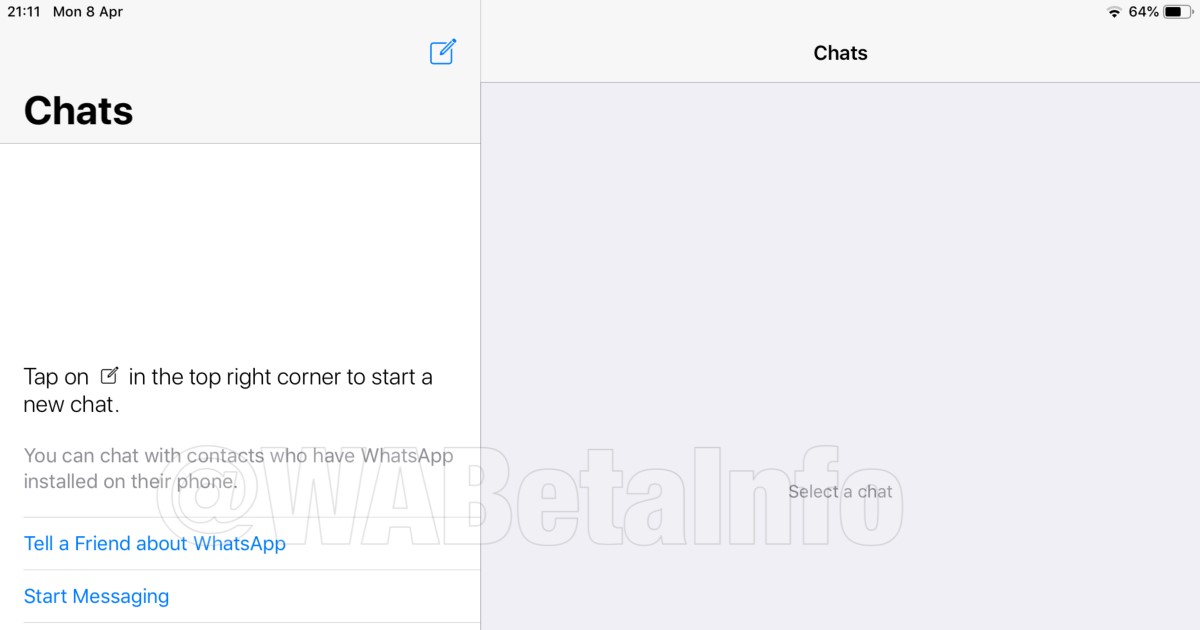 Bekreftet, WhatsApp tester allerede en app for iPad