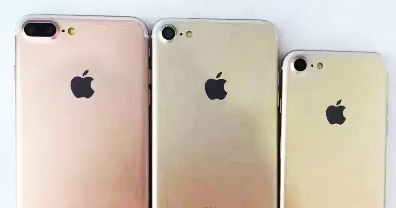 Apple ville lansere en iPhone 7, en iPhone 7 Plus og en iPhone 7 Pro