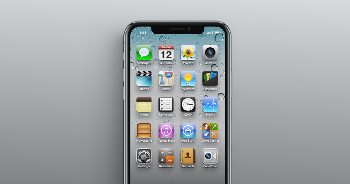 Få tilbake iOS 6: en designer kjeder seg av Apples minimalisme