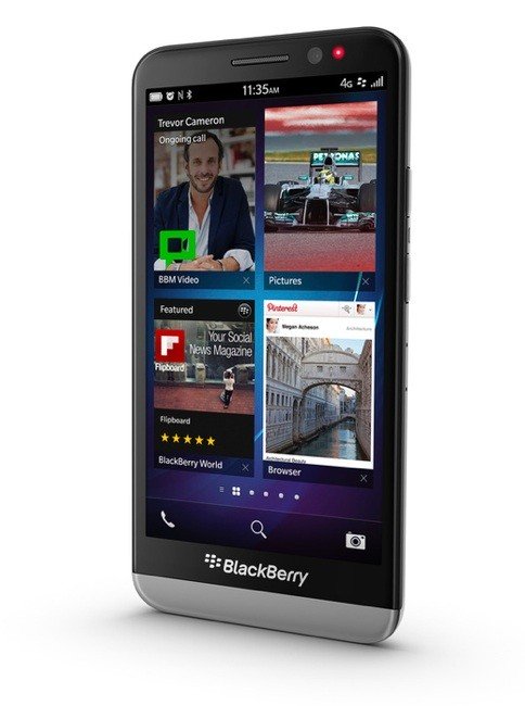 Bilde - BlackBerry Z30 er nÃ¥ eksklusivt tilgjengelig med Yoigo