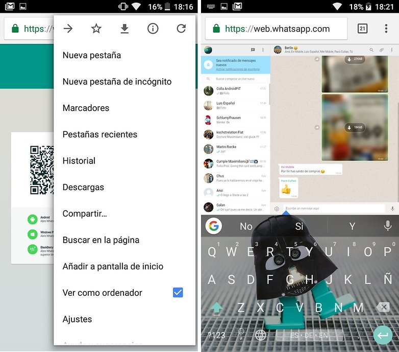 AndroidPIT whatsapp to