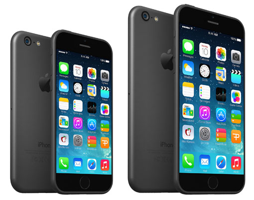 Bilde - 5,5-tommers iPhone 6 ville bli forsinket til 2015