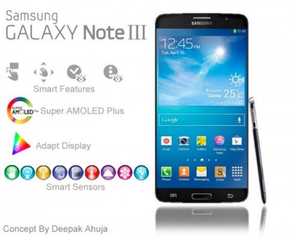 Samsung Galaxy Note 3 vist i et nytt bilde