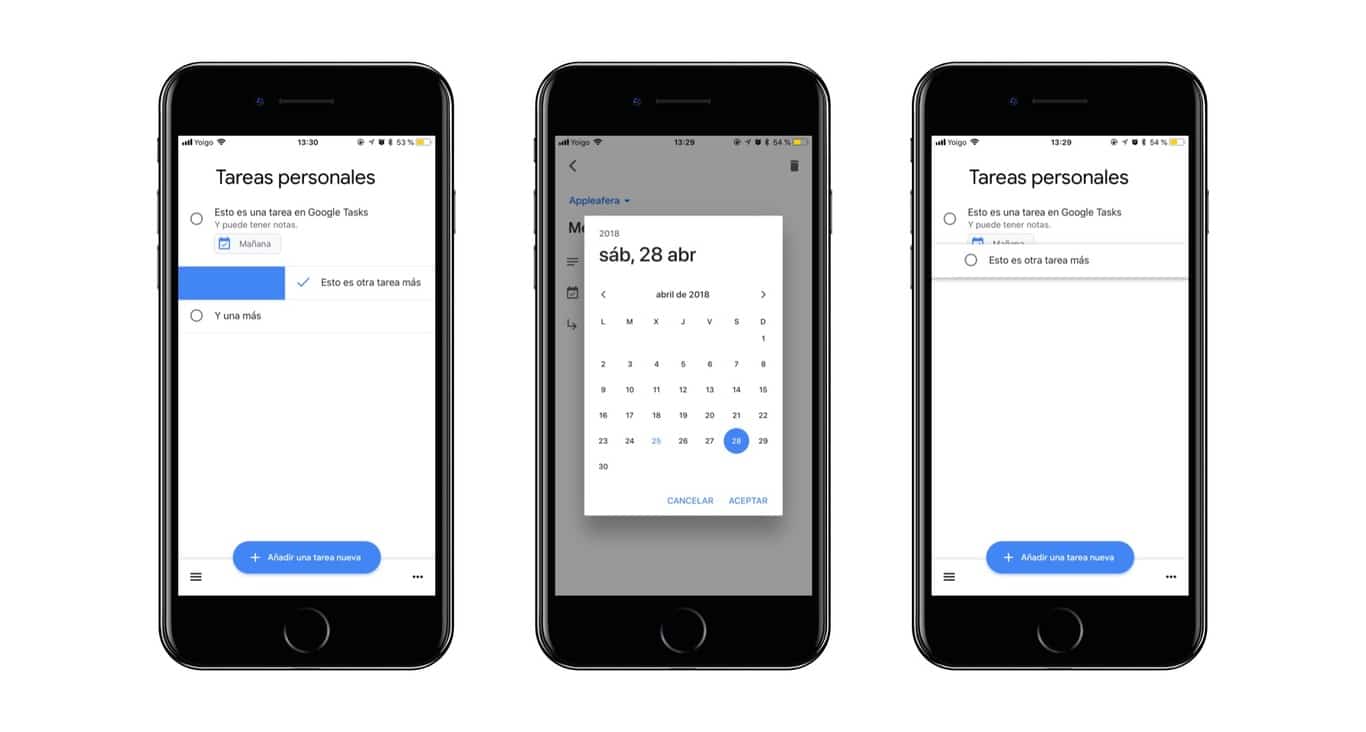 Google Tasks oppgavebehandling for iOS og Android