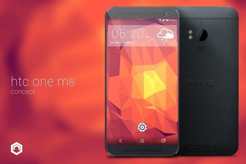 HTC M8 vist i et nytt designkonsept