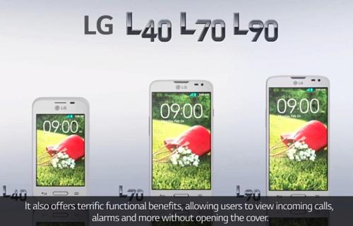 Bilde - LG presenterer den nye LG L-serien III: L40, L70 og L90