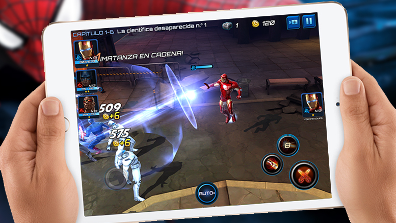 Liker du Superhelter?  Prøv New Marvel Future Fight på din iPad