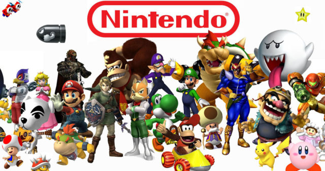 Noen kjente Nintendo-figurer