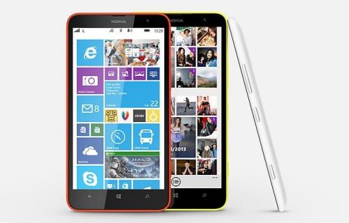 Bilde - Nokia Lumia 1320, en mellomtone smarttelefon med en 6-tommers skjerm