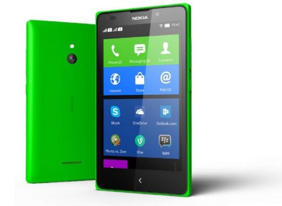 Bilde - Nokia X, Nokia X + og Nokia XL, de tre Android-telefonene