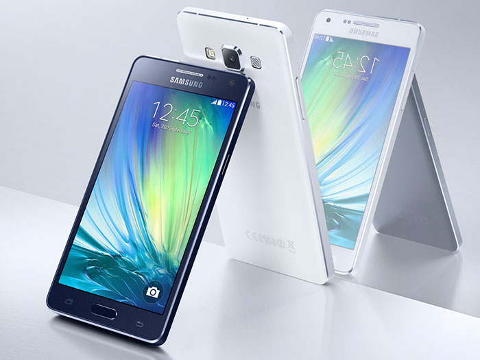Bilde - Samsung Galaxy A3 og Galaxy A5 er offisielle