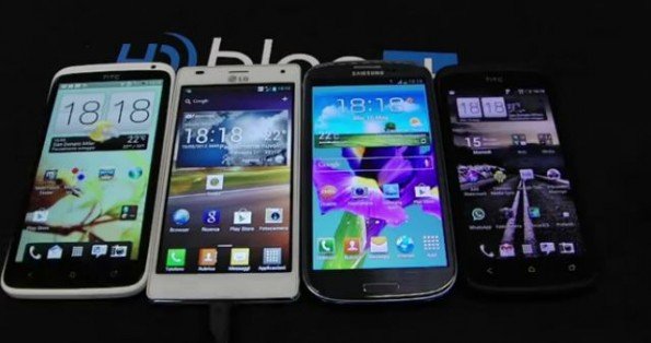 Samsung Galaxy S3, LG Optimus 4X HD, HTC One X  HTC One S