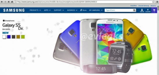 Bilde - Samsung Galaxy S5 mini vil ha en 4,8-skjerm": kjenner resten av spesifikasjonene