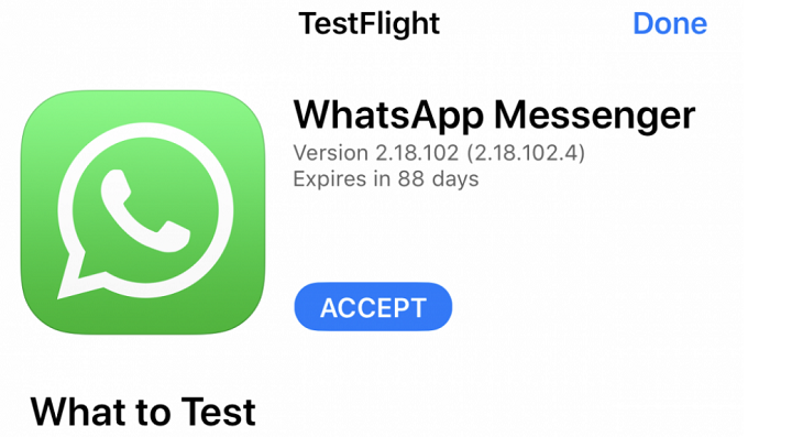 Bilde - Slik installerer du WhatsApp beta for iPhone fra App Store