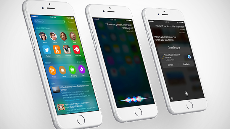iOS 9 gir mange nye funksjoner i Mail, Siri og mer