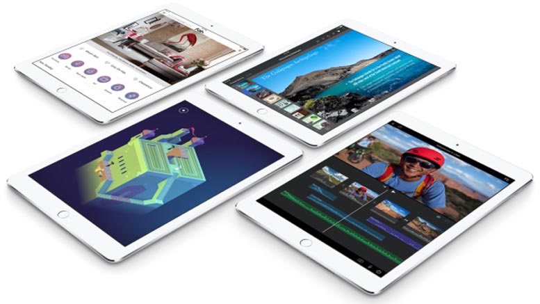 iPad PRO vs. iPad Air 2: Sammenligne størrelse med etui