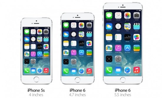 Bilde - iPhone 6 kommer i september med to stÃ¸rrelser