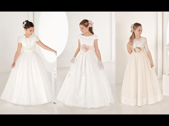 Vestidos de primera comunión: 7 estilos imprescindibles para 2025 13 vestidos de primera comunion